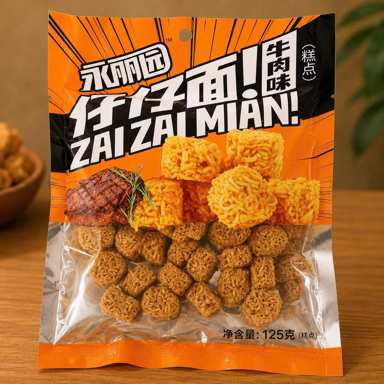 Mỳ tôm viên vị thịt bò